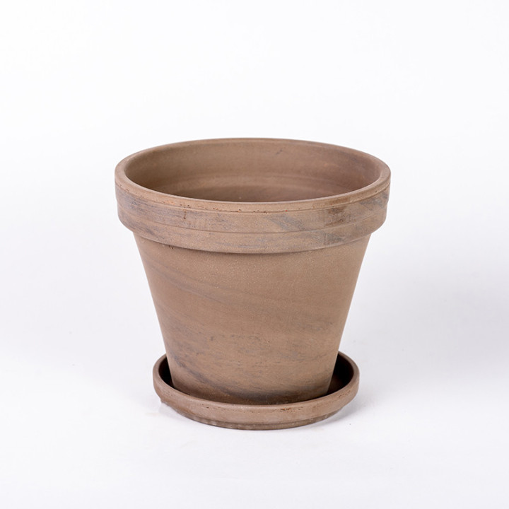 Donica gliniana basalt | 24 cm