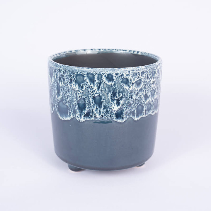Osłonka ceramiczna na nóżkach | Granat