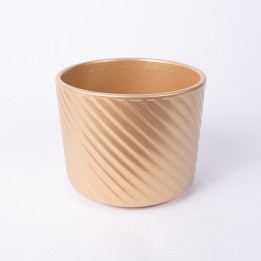 Osłonka walec złota perła | 14 cm