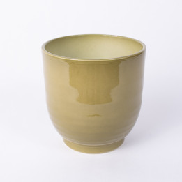 Osłonka ceramiczna pistacja lazur | 19 cm