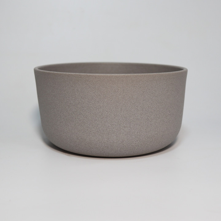 Misa ceramiczna jasny grafit o strukturalnej powierzchni | Tomaszewski