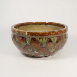 Osłonka ceramiczna Misa Amber 25 cm | Tomaszewski