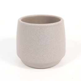 Osłonka ceramiczna Pebble szara ⌀9 cm | Tomaszewski
