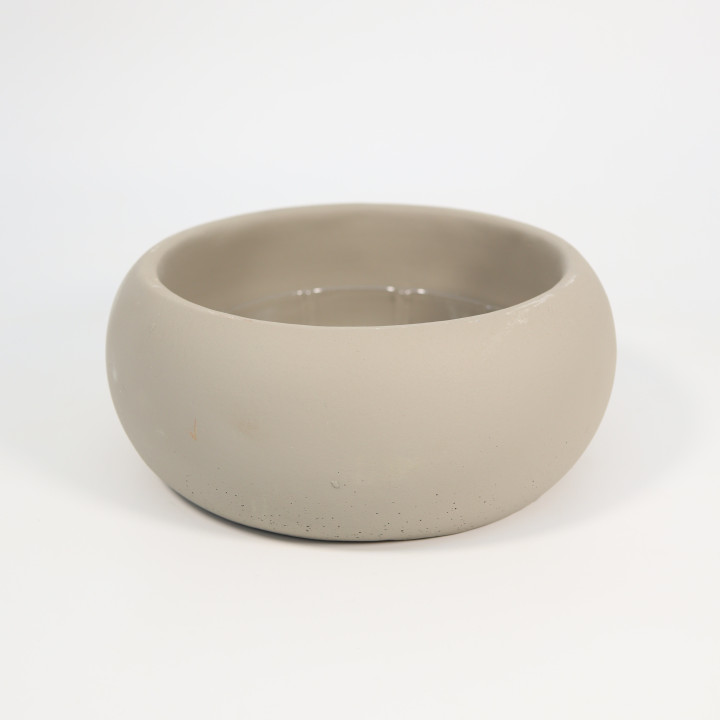 Osłonka ceramiczna Dune ⌀ 18 cm | Tomaszewski