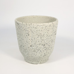 Osłonka ceramiczna Terrazzo ⌀14 cm | Tomaszewski